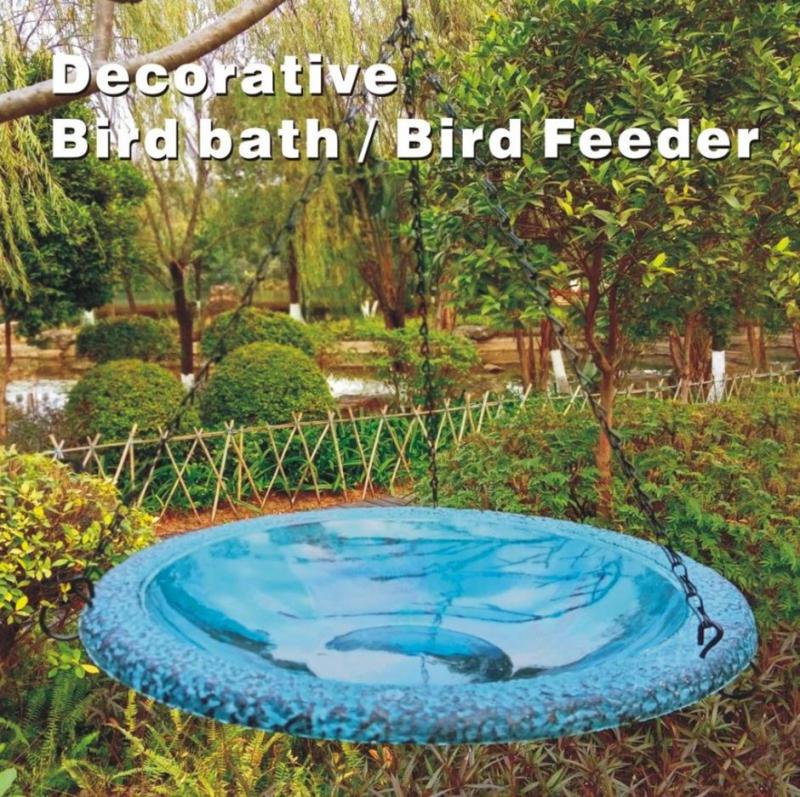 Hanging Bird Bath/Feeder