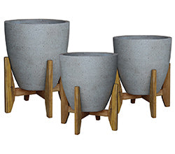 Cement Egg with Stand