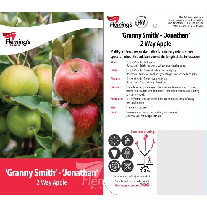 2 Way Granny Smith/Johnathon bare root